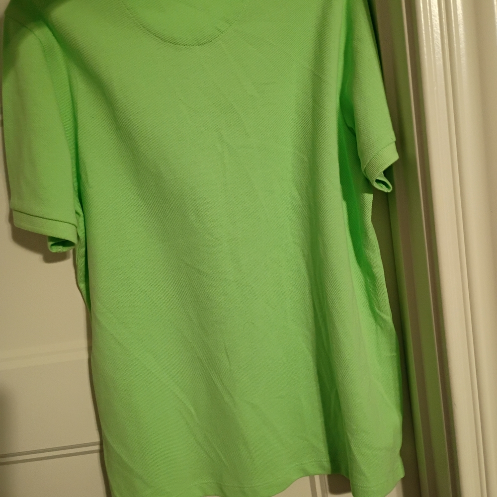 Vineyard Vines Boys Size Small Heritage Lime Green Polo Shirt - Picture 7 of 8